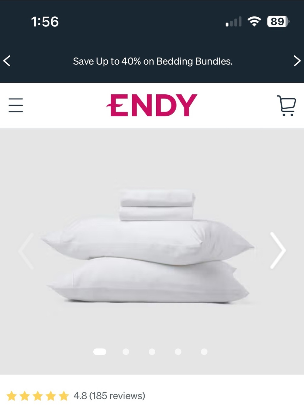 Endy Queen sheet set - Picture 2 of 4